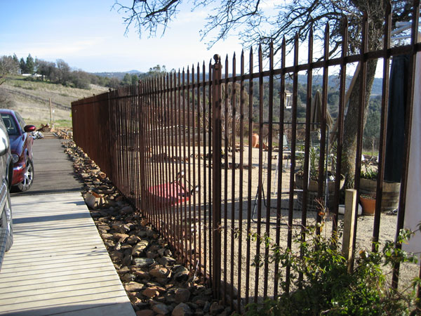 Wrought Iron Fence in Sacramento