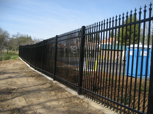 Wrought Iron Fence in Sacramento