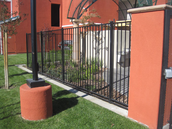 Residental Wrought Iron Fence Sacramento