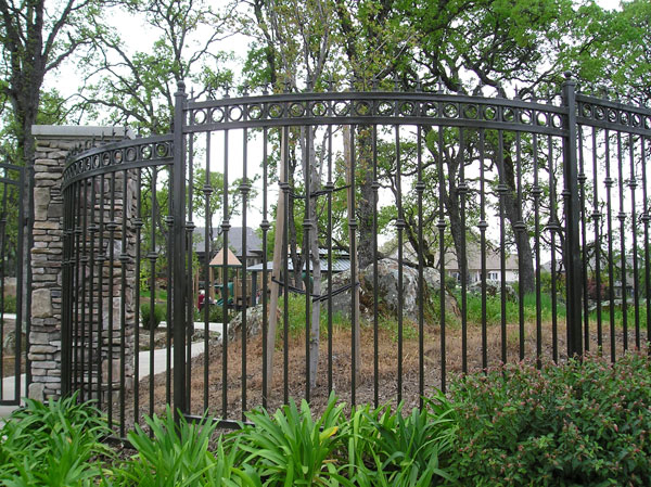 Wrought Iron Fence - Sacramento, CA